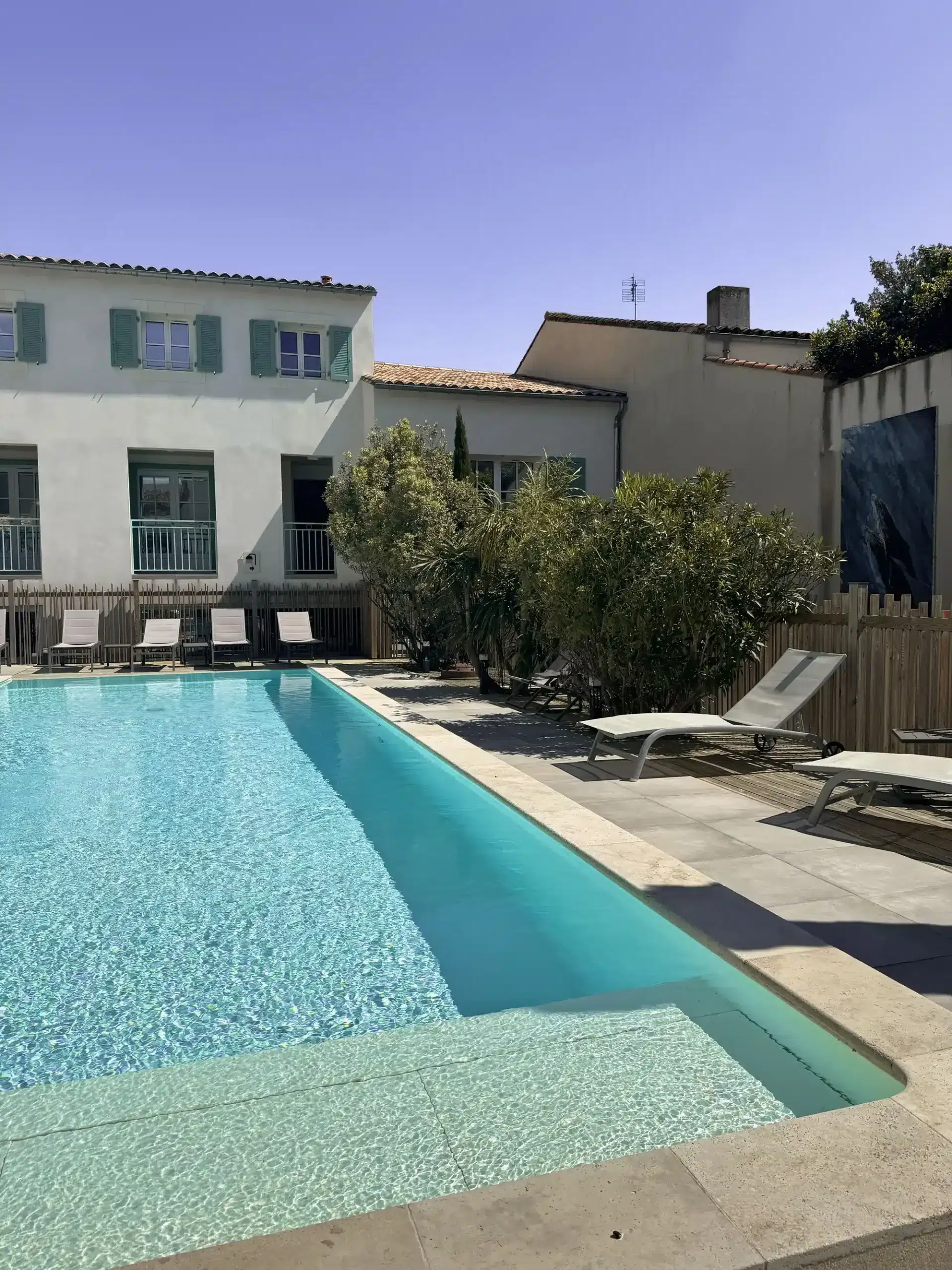 hotel galion ile de re piscine soleil