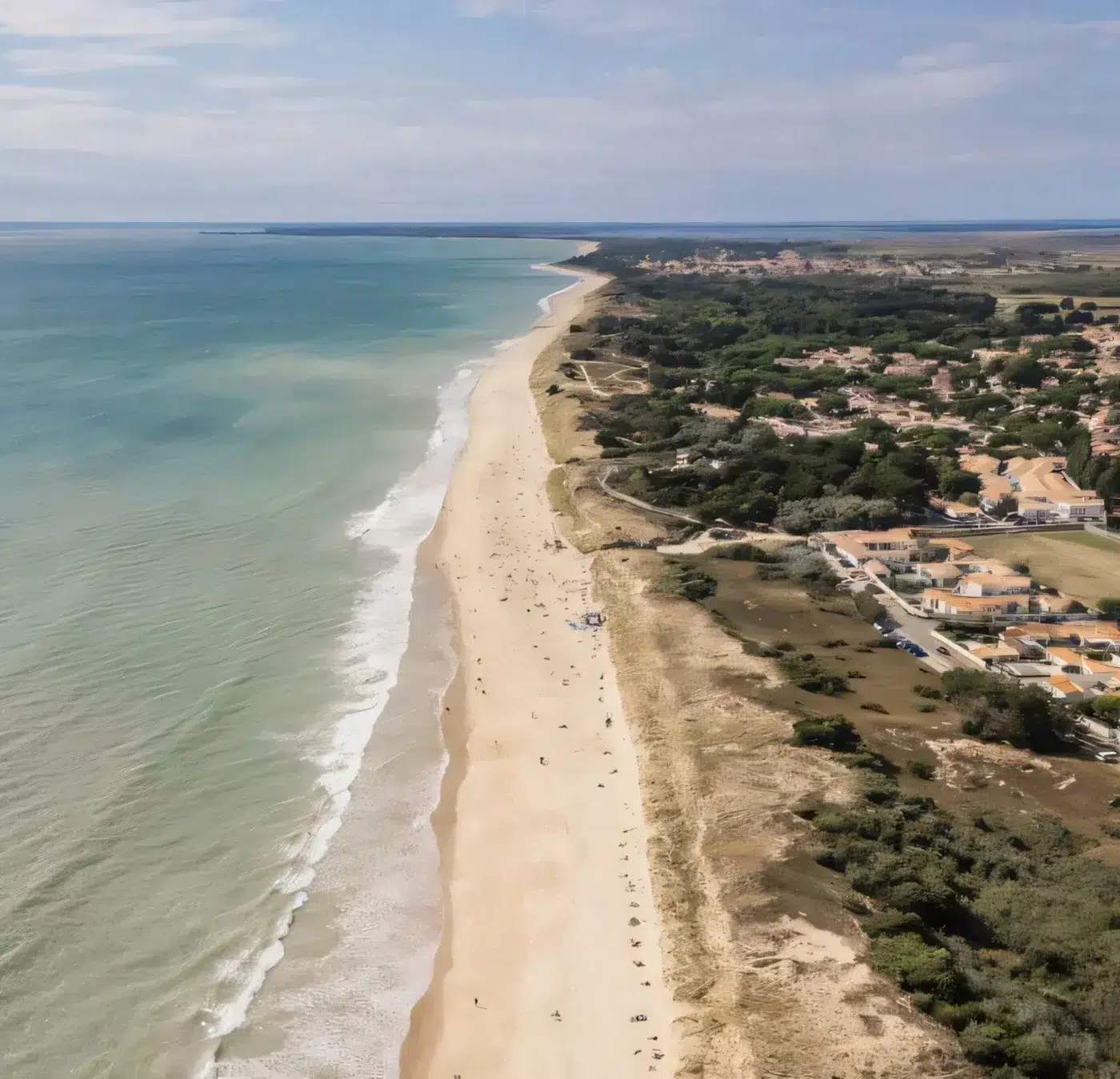 ile de ré vue du ciel