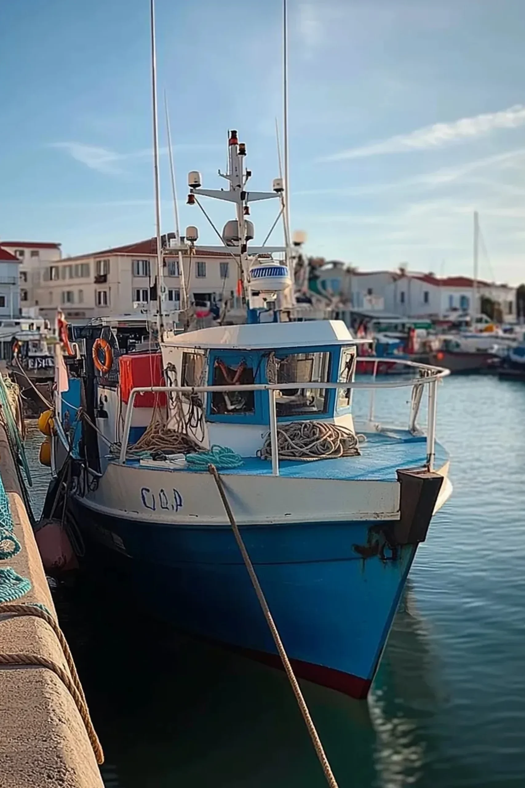 port bateau ile de re