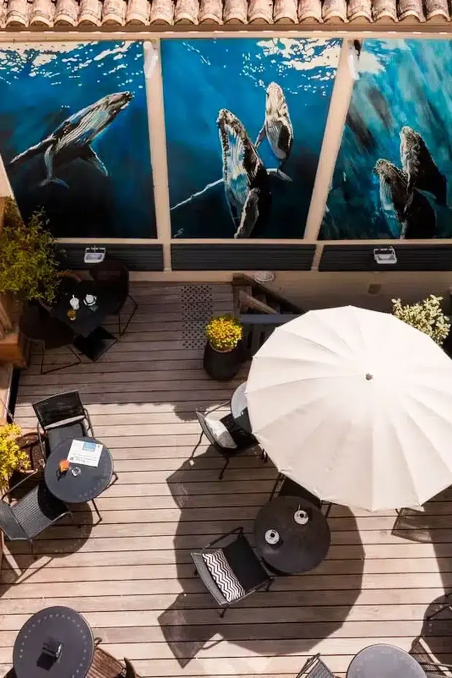 terrasse parties communes