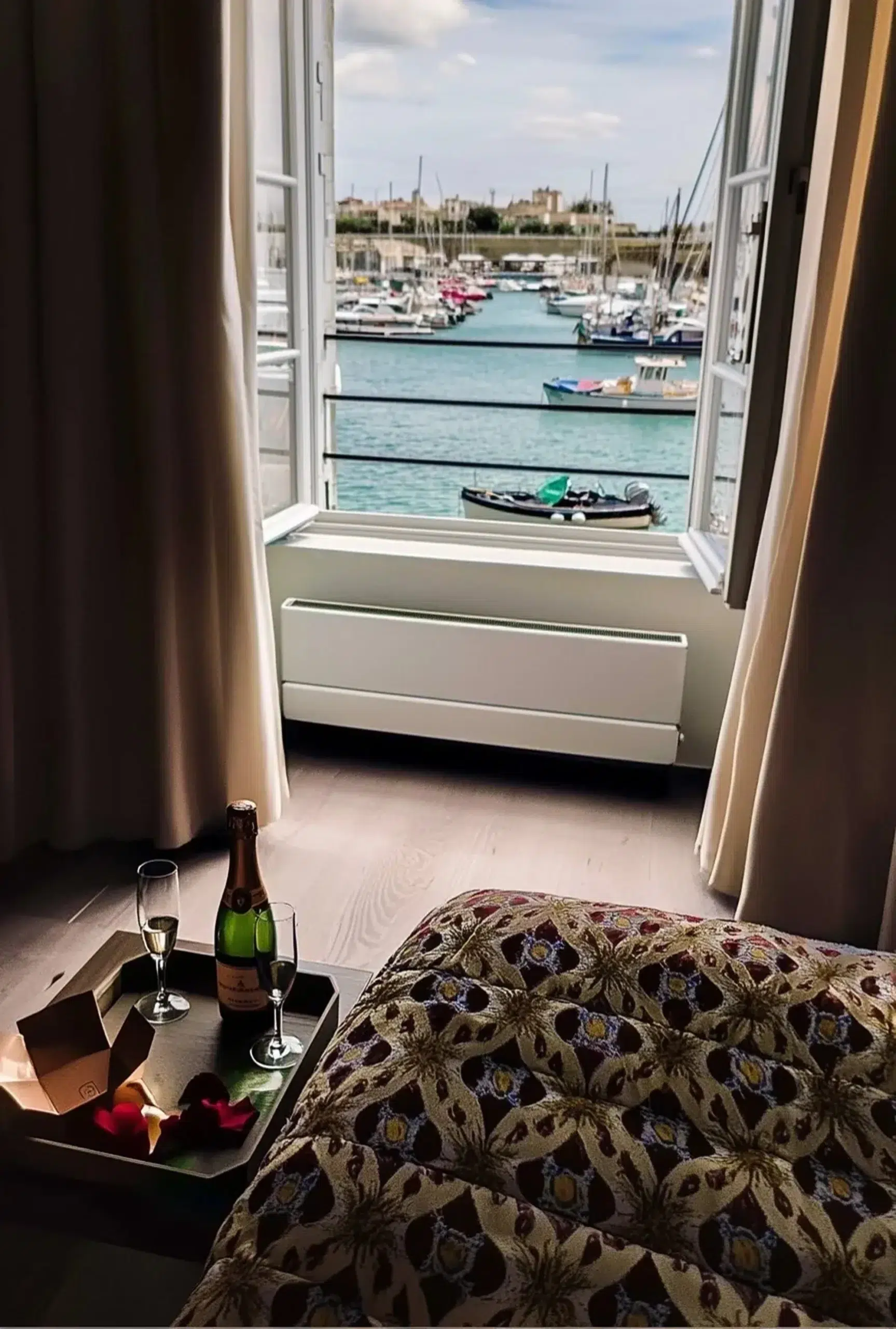 vue de la fenetre de l'hotel